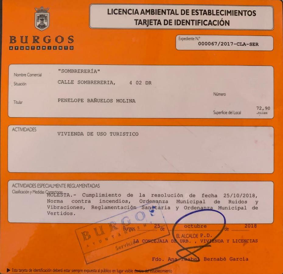 Apartamento Sombrereria Rimbombin Burgo Εξωτερικό φωτογραφία
